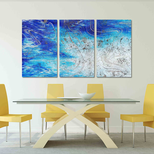 Modern abstract art Abstract painting Abstract print Abstract canvas Trendy wall art Extra large wall art Multi panel wall art Home decor