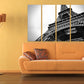Paris Wandkunst Eiffelturm Wandaufkleber große Leinwandkunst Schwarz-Weiß-Kunst extra große Wandkunst Leinwand Wandkunst Multi-Panel-Wandkunst