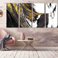 Abstrakter Kunstdruck, moderne abstrakte Kunst, mehrteilige Leinwand, Wanddekoration für Räume, abstrakte Wandkunst, abstraktes Gemälde, extragroße Wandkunst