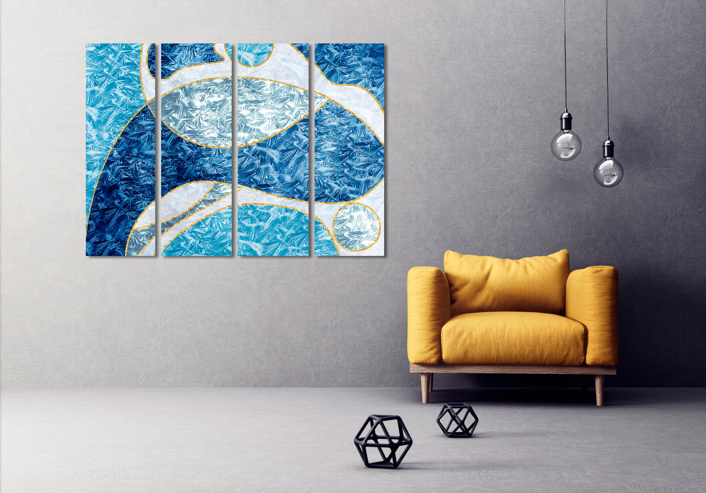 Abstraktes buntes Gemälde groß Moderne abstrakte Kunst Expressionistische Malerei Abstrakte Wandkunst 3-teiliger Rahmen Leinwand Home Wanddekoration