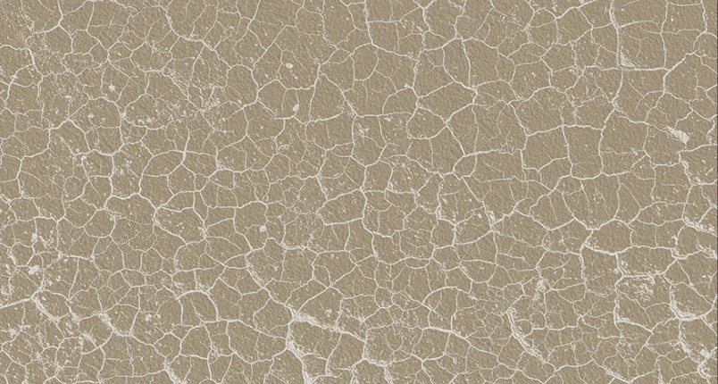 Wasserfeste Tischdecke in Lederoptik mit abstraktem Print, Tischfolie „Beige“