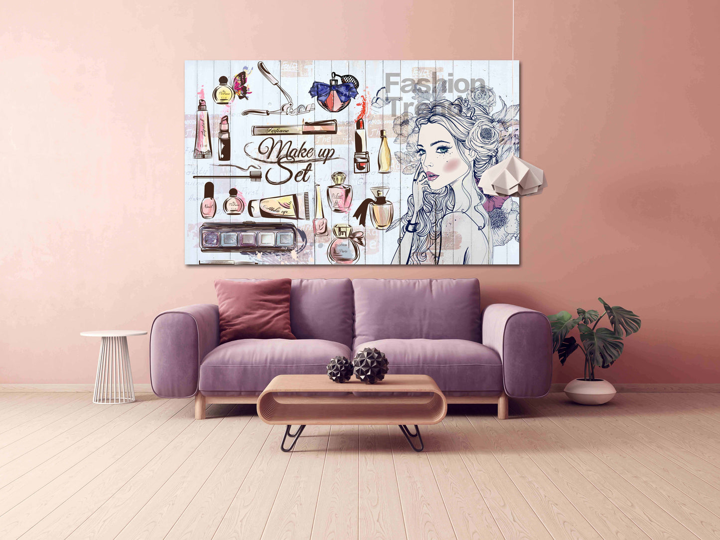 Fashion Wandkunst Vogue Wandkunst Gemälde Frauen Gesichter Wandkunst Gemälde auf Leinwand, Wohnwanddekoration, Leinwandgemälde, mehrteilige Wandkunst