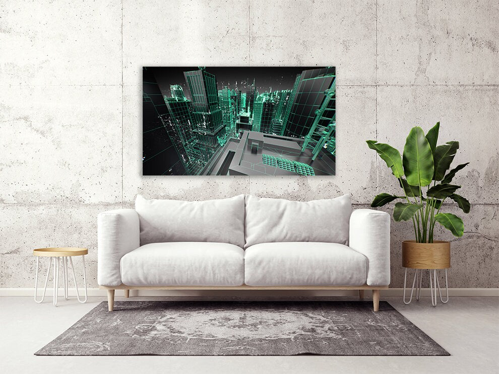 Architecture wall art paintings on canvas, home wall decor, canvas painting, 3 panel wall art, 4 panel canvas, 5 piece canvas