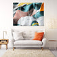 Abstrakte mehrteilige Wandkunst, extra großes Leinwandgemälde, moderner Wanddekordruck