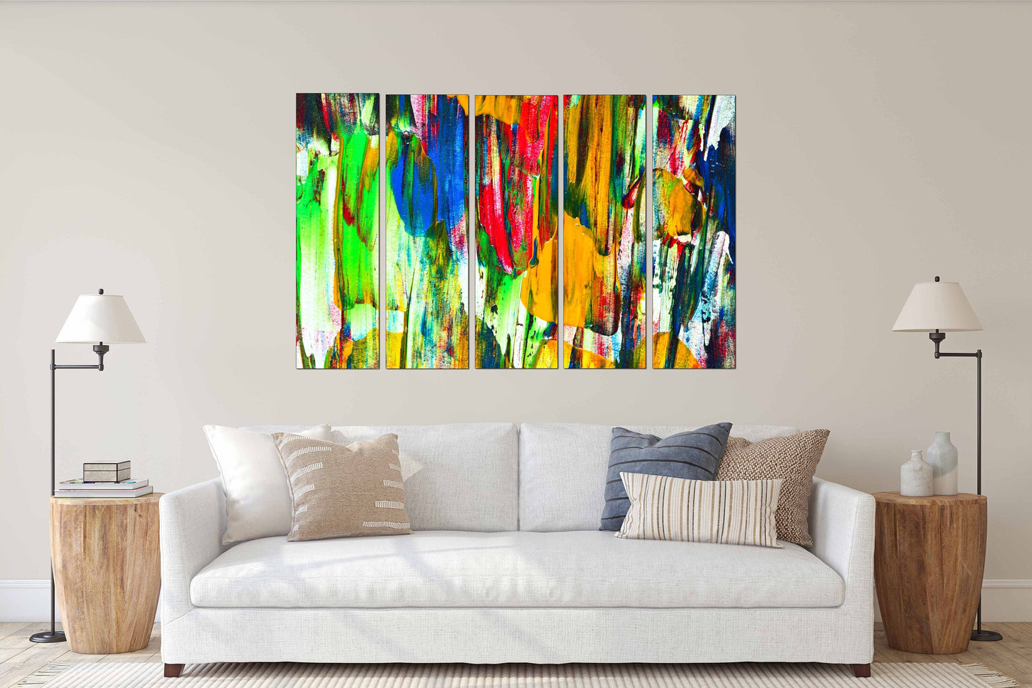 Abstract wall art paintings on canvas, home wall decor, abstract print, multi panel wall art abstract canvas trendy wall art Modern wall art