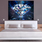 Diamant-Wandkunst, moderne Wandkunst, Gemälde auf Leinwand, Wanddekoration für Zuhause, Leinwandgemälde, Wandbehang, sehr große Gemälde