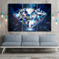 Diamant-Wandkunst, moderne Wandkunst, Gemälde auf Leinwand, Wanddekoration für Zuhause, Leinwandgemälde, Wandbehang, sehr große Gemälde