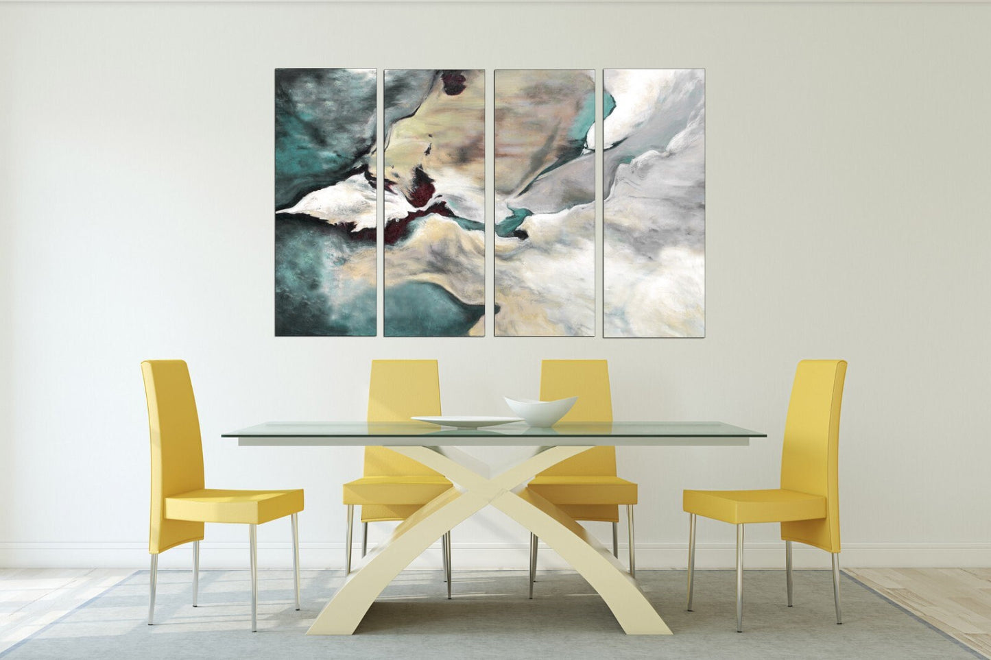 Marble wall decor Marble canvas abstract Abstract wall art paintings on canvas Multi panel wall art Marble canvas Pour painting