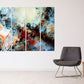 Abstract canvas print Modern wall art Very large paintings Bedroom, kitchen, living room wall decor