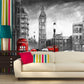 London wall mural London bus decal Big ben wall decal London big ben England london wall art vinyl wall murals mural peel and stick