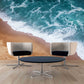 Wallpaper murals beach Modern wallpaper Removable wallpaper Textured wallpaper fabric vinyl wallpaper art deco wallpaper sea wallpaper