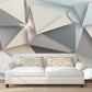 Geometric wallpaper 3d wall mural Abstract wallpaper Peel and stick wallpaper Photo wallpaper kitchen wallpaper removable wallpaper