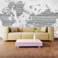 World map mural Removable wallpaper Textured wallpaper fabric wallpaper vinyl wallpaper modern wallpaper wall print art detailed world map