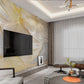 Marble Wall Mural Peel and Stick Self Adhesive Removable Abstract Wallpaper Gold Wallpaper Living Room Bedroom wall decor fluid art
