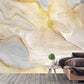 Marble Wall Mural Peel and Stick Self Adhesive Removable Abstract Wallpaper Gold Wallpaper Living Room Bedroom wall decor fluid art
