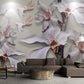3d stereoscopic wallpaper Floral Peel and Stick Removable Living Room Bedroom wall decor self afhesive flowers wall mural