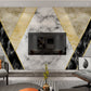 Marble Abstract wallpaper Peel and stick wall mural Gold wallpaper Wall decor Giant wall mural Removable wall covering bedroom wall decor