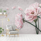 Large floral wallpaper Flower wall backdrop Peel and Stick wall mural Self Adhesive Removable wallpaper Living Room Bedroom wall decoration