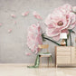 Large floral wallpaper Flower wall backdrop Peel and Stick wall mural Self Adhesive Removable wallpaper Living Room Bedroom wall decoration