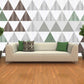 Geometric patterns wallpaper Art deco wallpaper Geometric wall decal Peel and stick Wall mural prints Home wall