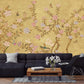 Japanese painting Chinoiserie wallpaper Botanical removable Japanese wall art Flowers wall mural prints Peel & stick