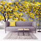 Floral wallpaper mural Tree wall decals & murals, Peel and stick, removable wallpaper for bedroom, living room