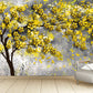 Floral wallpaper mural Tree wall decals & murals, Peel and stick, removable wallpaper for bedroom, living room