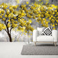 Floral wallpaper mural Tree wall decals & murals, Peel and stick, removable wallpaper for bedroom, living room