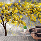Floral wallpaper mural Tree wall decals & murals, Peel and stick, removable wallpaper for bedroom, living room