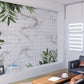 Leaf vinyl wallpaper peel and stick wall mural, modern marble removable wallpaper, light wallpaper for bedroom, living room, kitchen