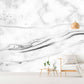 Large marble self adhesive wallpaper, abstract peel and stick wall mural, modern removable canvas wallpaper mural, accentual gray wall decal