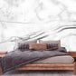 Large marble self adhesive wallpaper, abstract peel and stick wall mural, modern removable canvas wallpaper mural, accentual gray wall decal